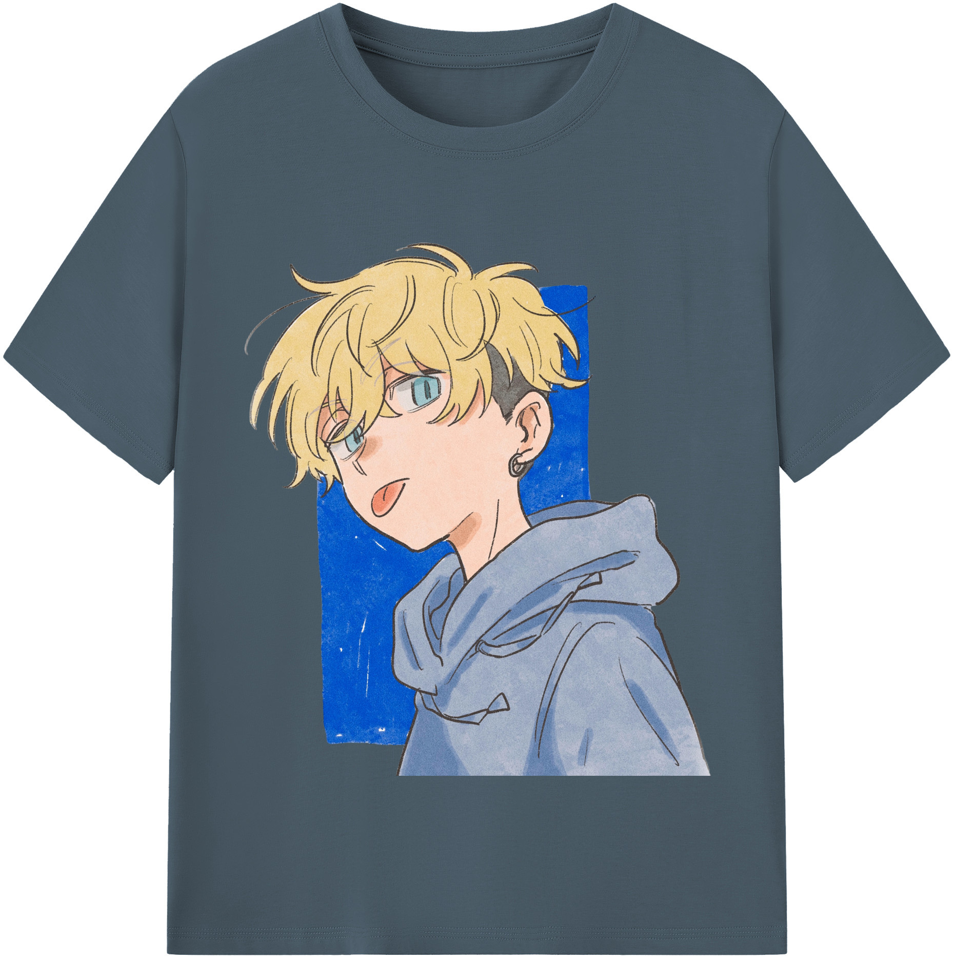（画像用） 東京リベンジャーズ Tokyo Revengers 綿100％半袖Tシャツ（フロントプリント）